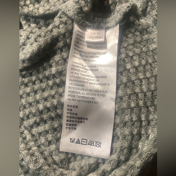 We The Free Free People Westend Thermal  Women’s Green Medium - Picture 6 of 8